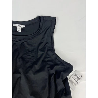 Maxi Vestido Bar III Negro Sin Mangas Envolvente PET/LGE Nudo Cintura Foto 1 de 4