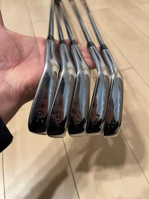 Mizuno Pro Iron Set of 5 P, 9, 8, 7, 6 USED Very Good Condition - Image 1 of 4