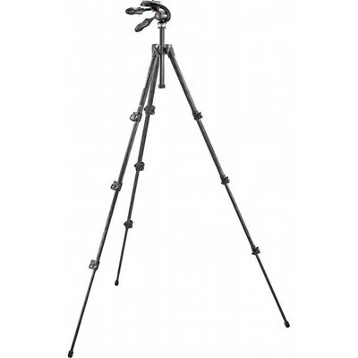 Manfrotto MK293C4-D3Q2 Kit Trépied 4 Sections Carbone - Photo 1/4