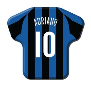 Calamita Simile a T-Shirt Calcio Stagione 2004/2005 Inter 10 Adriano - Picture 1 of 9