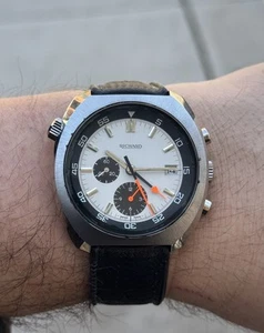 Richard Lemania 1341 Automatic chrono NOS - Picture 1 of 16