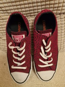 Converse All Star Sneaker Low Chucks In Bordeaux Größe 4 Bzw 37 Sehr Gepflegt - Bild 1 von 4