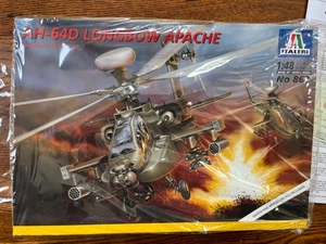 1/48 Italeri AH-64D Longbow Apache American Helicopter Bausatz - Bild 1 von 4