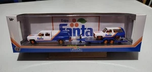 M2 Machines FANTA 1973 GMC Sierra 3500 & 1973 Jimmy Sierra Hauler CHASE 1/750 - Picture 1 of 5