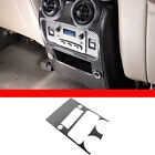 Carbon Fiber Car Rear Air Vent Outlet Panel Trim Sticker For Hummer H2 2003-2007