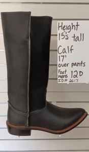 Gr. 12D WESTERN, BÜRGERKRIEG, KAVALLERIESTIEFEL - Bild 1 von 3