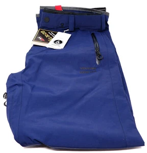 VOLCOM G1351904 L GORE-TEX GTX PANTS MEDIUM NAVY BLUE 2L WATERPROOF - NWT! - Picture 1 of 4