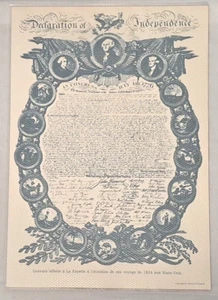Original Dokument 1976 Bicentennial Independence USA - Bild 1 von 22