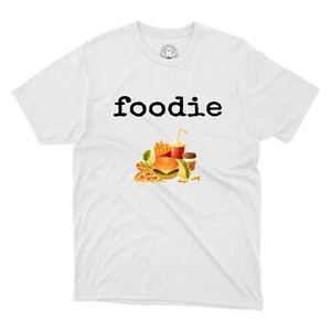 Foodie Food Memes Crew Neck Tee Premium Quality Printed Unisex T-shirt - Picture 1 of 8