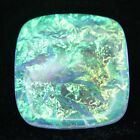 Transparent Natural Aura Fire Opal Loose Gemstones Organic Doublet 40-45 Ct