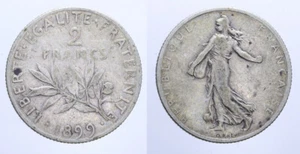 2 FRANCS 1899 FRANCIA - Picture 1 of 1