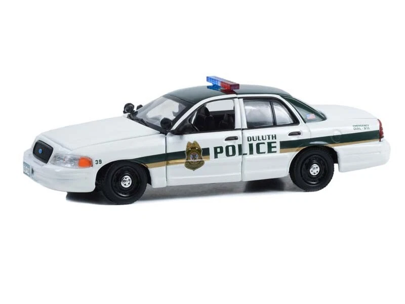 2006 FORD CROWN VICTORIA INTERCEPTOR DULUTH POLICE "FARGO" 1/43 GREENLIGHT 86636