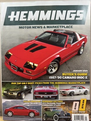 Hemmings Motor News January 2025 / New