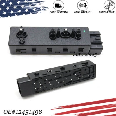 12451498 Front Right Passenger Side 8 Way Power Seat Switch For Chevrolet GMC US - Image 1 of 4