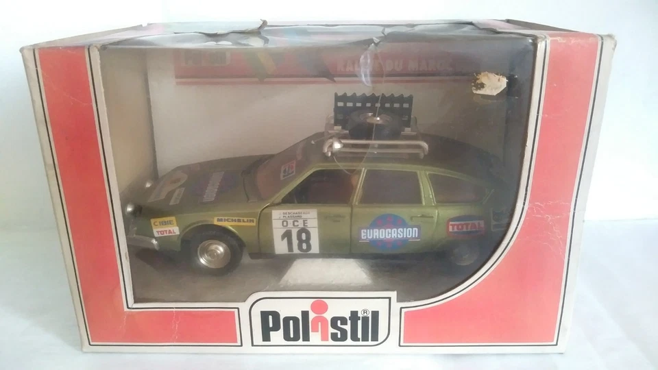 CITROEN CX 2200RALLYE DU MAROC POLISTIL SCALA 1/25 - Immagine 1 di 4