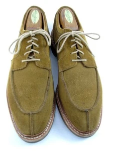 Allen Edmonds "DENALI" Men's Suede Split-Toe Derby 8 D Brown Snuff (567N) - Picture 1 of 13