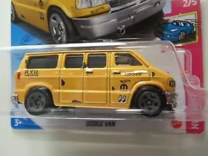 2021 Hot Wheels Drift Series Dodge Van #50/250 - Mooneyes Tampos - MOC - 1/64 S - Picture 1 of 5