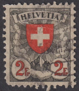 SWITZERLAND 1924 Coat of Arms. 2f Good Used (L8) - Picture 1 of 1