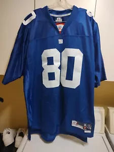 Reebok NFL Players Equipment NY Giants #80 SHOCKEY Jersey Sz XL Length +2 - Picture 1 of 5