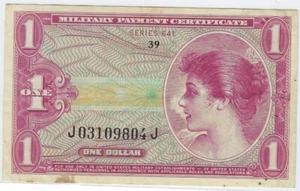 $1 Rare MPC 1946 Series E641 1965-8 MPABr - Picture 1 of 3
