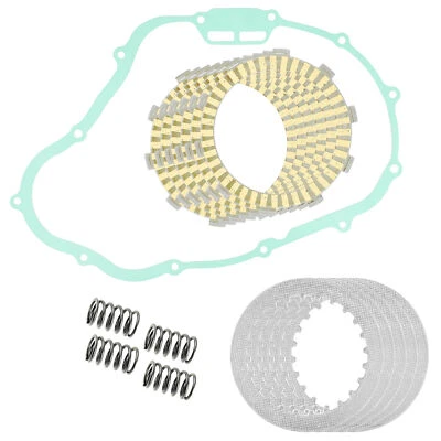 Kit de placas de acero de fricción de embrague para Honda TRX300FW FourTrax 300 4x4 1988 - 2000 Foto 1 de 4