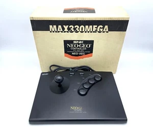Neo Geo AES CD Controller Joystick PRO-GEAR SPEC SNK Boxed Tested for Collectors - Picture 1 of 19