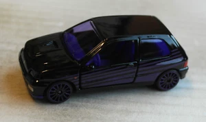 Majorette Renault Clio 16S nero/viola auto auto car black/violet - Foto 1 di 4