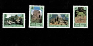 BVI 1991 - Copper Mine Ruins - Set of 4 Stamps - Scott #688-91 - MNH - Picture 1 of 1