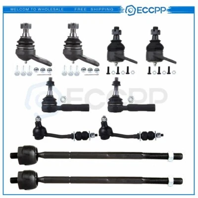 Kit de suspensión delantera y dirección ECCPP de 10 piezas para Dodge Durango 2000-2003 2x2 Foto 1 de 4