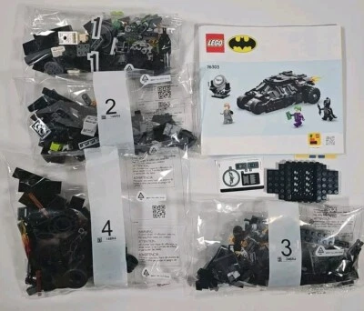 LEGO 76303 Super Heroes: BATMAN TUMBLER build Only NO MINIFIGURES NO Box - Image 1 of 2