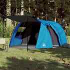 Camping Tent Tunnel 4-Person Lightweight Dome Tent Green Waterproof vidaXL 
