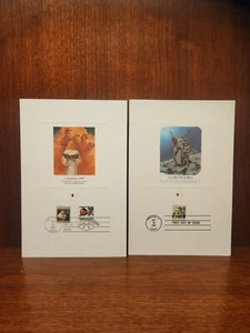 PROOFCARDS 1981-1987 STAMP W/ POSTCARD ~FIRST DAY OF ISSUE! - Picture 1 of 5
