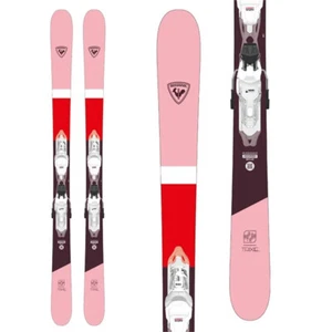 Rossignol Women's Trixie Skis w/Xpress 10 GW B83 White Sparkle Bindings 2024 - Picture 1 of 1
