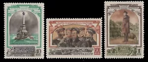 Russia / Sowjetunion 1954 - Mi-Nr. 1728-1730 ** - MNH - Sewastopol - Bild 1 von 1