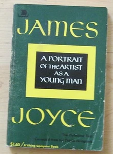 A PORTRAIT OF THE ARTIST AS A YOUNG MAN BY JAMES JOYCE A VIKING COMPASS BOOK - Imagen 1 de 4