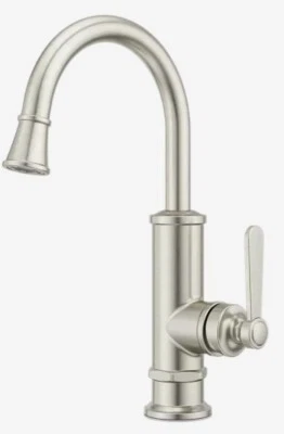 Pfister GT72-TDS Port Haven 1.8 GPM Single Hole Bar Faucet-Stainless Steel (2) - Image 1 of 4