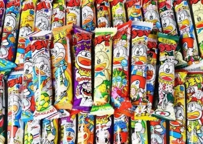Japanese Popular Snack UMAIBO 100 Bars Japan Dagashi/Yaokin-Random Flavor