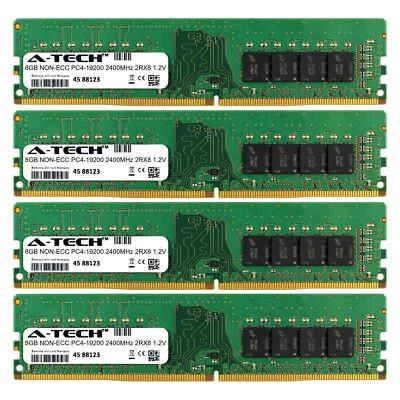 32GB 4 x 8GB Memory RAM for DELL PRECISION 3420 3620 3630 T3420 T3620 T3630 SFF - Image 1 of 3