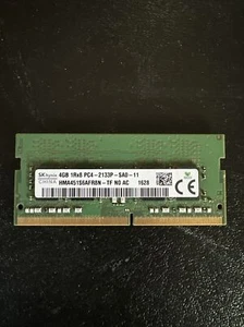 SK Hynix | 4GB 1Rx8 PC4-2133P | Laptop Ram | HMA451S6AFR8N-TF - Picture 1 of 5
