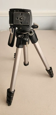 Manfrotto 390 Series MK394-H Compact Aluminum Photo Tripod Quick Release, Bag - Image 1 of 4