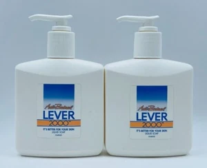 2x Vintage Lever 2000 Flüssigseife je 7 Unzen Filmrequisite Neu aus altem Lagerbestand keine Verpackung kostenloser Versand LESEN - Bild 1 von 7