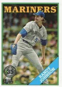2023 Topps Serie 2 #2T88-45 Randy Johnson 1988 Topps Seattle Mariners - Imagen 1 de 2