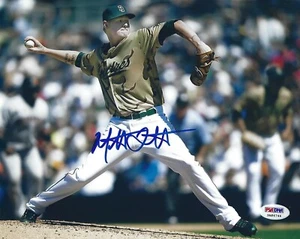 Mat Latos Signed 8x10 Photo PSA/DNA COA Padres Baseball Picture Autograph Reds 4 - Picture 1 of 6