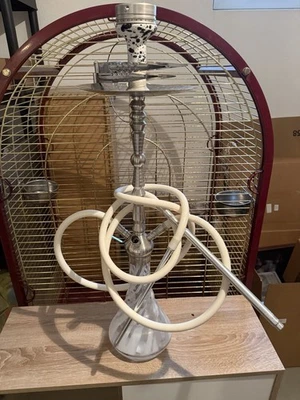 Smokah Shisha mit Topf und 2 Schläuchen (Kaya Shisha)  Gebraucht - Bild 1 von 4