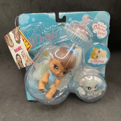 NUEVO SIN USAR, EN CAJA, Bratz Lil Angelz - Yasmin #27 y mascota #34 cabeza bobble de ratón - sellado Lps2 Foto 1 de 4
