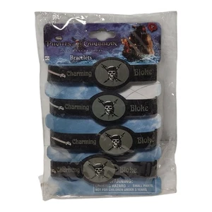 Disney Pirates Of The Caribbean On Stranger Tides Charming Bloke Bracelets - Picture 1 of 7