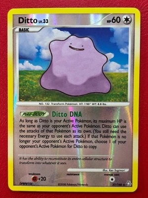 Ditto - 27/146 - Reverse Holo, Legends Awakened - Pokemon Card - NM/LP - Image 1 of 2