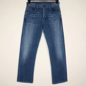 Citizens Of Humanity Herren Blau Button Fly Straight Leg Stretch Jeans W29 L29 - Bild 1 von 16