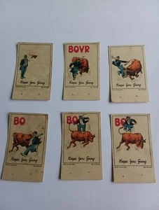 Antique BOVRIL Keeps You Going Advertising Cards 1900s - Picture 1 of 8