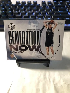 2025-26 Topps Basketball Danny Wolf RC Rookie Generation Now Insert - Bild 1 von 2